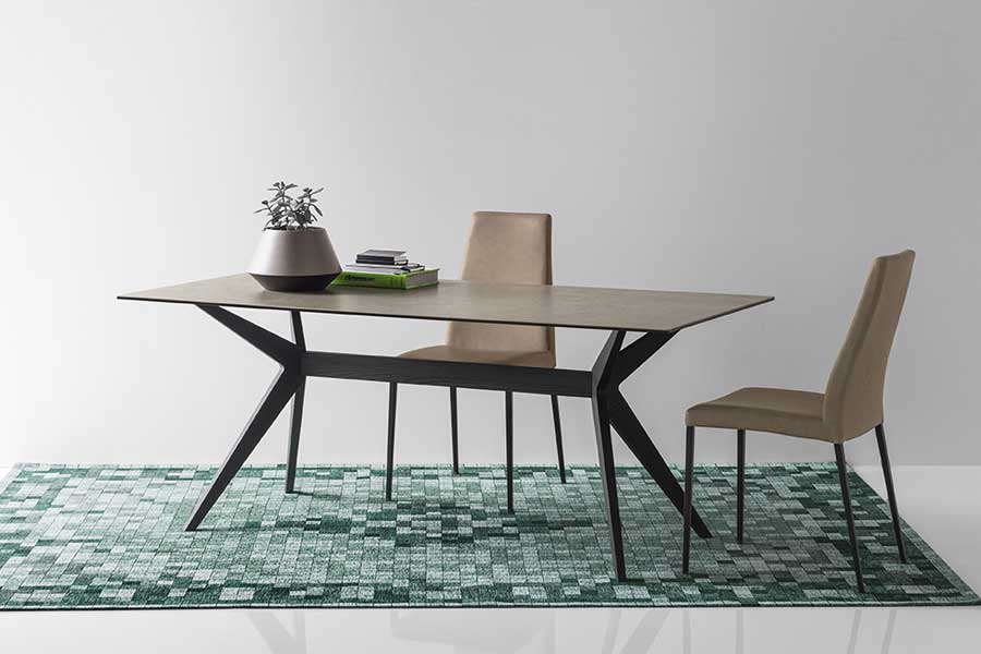 calligaris カリガリス TOKYO ダイニングテーブル ガラステーブル 