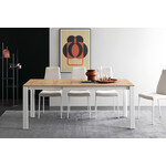 カリガリス デュッカ 伸長式ダイニングテーブル ／ Calligaris Duca extendable Dining table[CS4089-R 130] P49W 