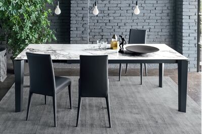 カリガリス デルタ 伸長式ダイニングテーブル ／ Calligaris DELTA extendable Dining table[CS4097-R 160] P2C 