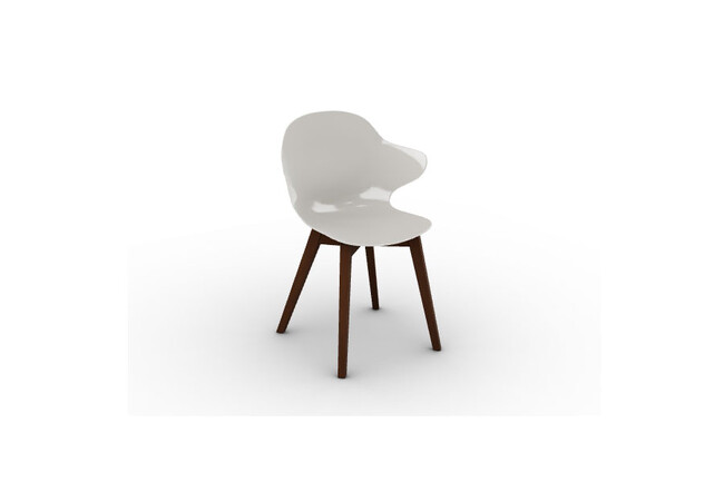 カリガリス サントロペ ダイニングチェア (木脚) ／ Calligaris SAINT TROPEZ Dining chair[CS1855] P20P 