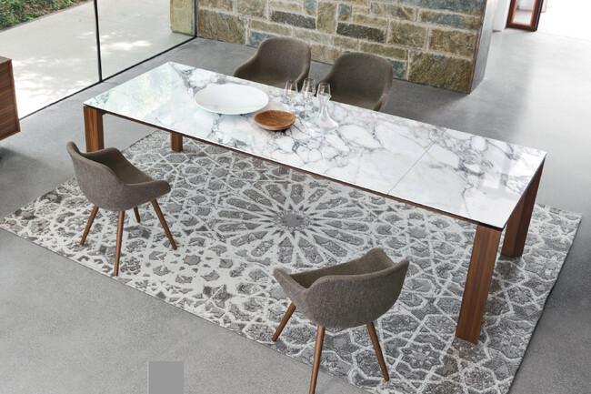 カリガリス オムニア ダイニングテーブル (セラミック) ／ Calligaris OMNIA ceramic Dining table[CS4058-R 160] P2C 